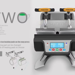 مكبس حراري 2 قالب  مكبس حراري 2 قالب