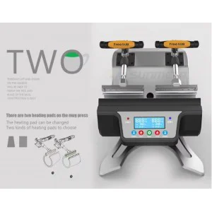 مكبس حراري 2 قالب 