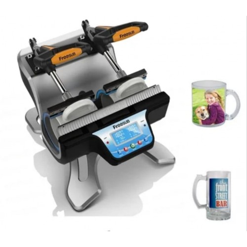 مكبس حراري 2 قالب  مكبس حراري 2 قالب