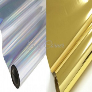 فينيل حراري مرايا ( ذهبي - فضي ) فينيل حراري مرايا ( ذهبي - فضي )