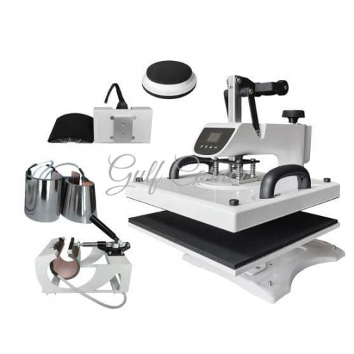 مكبس حراري متعدد 8 في 1 ديجيتال 38X38 سم مكبس حراري متعدد 8 في 1 ديجيتال 38X38 سم